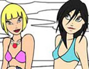Play Girls coloring game Game