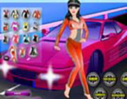 Play Hottest Car Girl Game