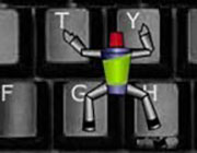 Play Keyboard Action Hero on Play26.COM