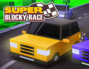 Play SUPER BLOCKY RACE on Play26.COM